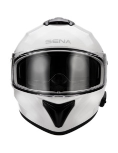 Casco Integral Sena OutForce Blanco Brillante Pequeño 2