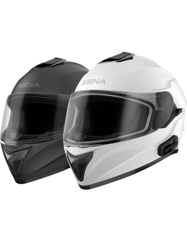 Casco Integral Sena OutForce Blanco Brillante Pequeño