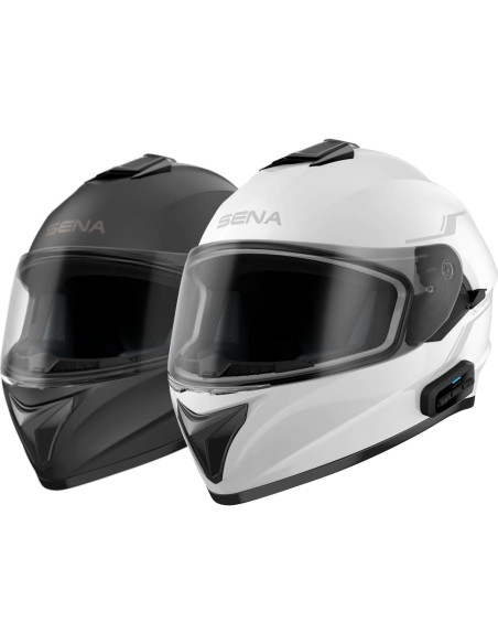 Casco Integral Sena OutForce Blanco Brillante Pequeño