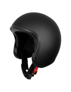 Casco de Moto Abierto Westt Vintage XL Negro Mate 3/4