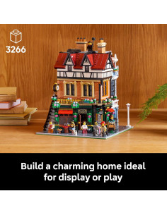 LEGO Icons Tudor Corner 10350 - Set de Construcción 18+ 2