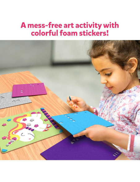 Kit de Arte Skillmatics Unicornios y Princesas 800 Stickers 3D