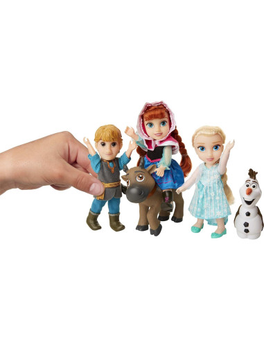 Conjunto de Muñecas Deluxe Disney Frozen - Anna, Elsa y más
