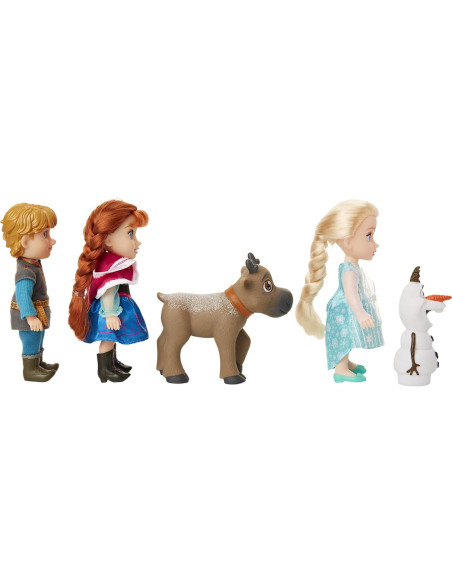 Conjunto de Muñecas Deluxe Disney Frozen - Anna, Elsa y más