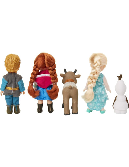 Conjunto de Muñecas Deluxe Disney Frozen - Anna, Elsa y más