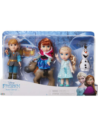 Conjunto de Muñecas Deluxe Disney Frozen - Anna, Elsa y más