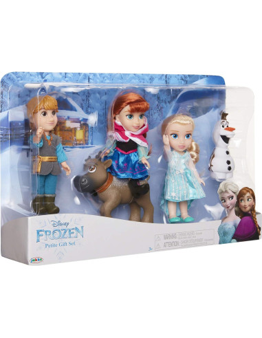 Conjunto de Muñecas Deluxe Disney Frozen - Anna, Elsa y más