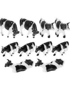 Figuras de Vaca Toyvian 20 PCS Mini Animales de Granja 2