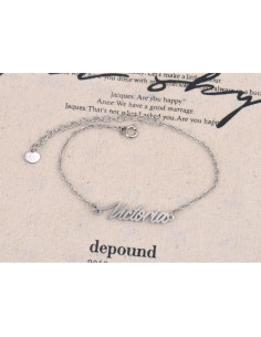 Collar HUAN XUN Te Quiero Mamá 40.6 cm Acero Inoxidable 2