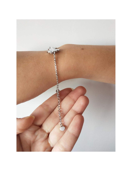 Collar HUAN XUN Te Quiero Mamá 40.6 cm Acero Inoxidable