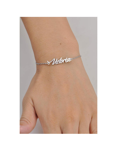 Collar HUAN XUN Te Quiero Mamá 40.6 cm Acero Inoxidable