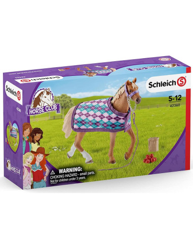 Juego de Caballos Schleich Pura Sangre Inglés 4 Piezas 5-12 Años