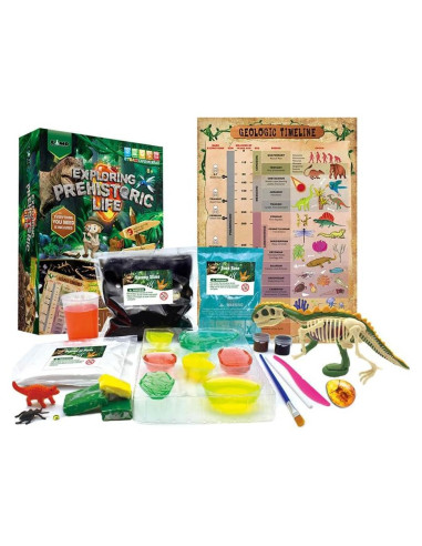 Kit de Dinosaurio STEM Xinxiang 29x22 cm para Niños 8+