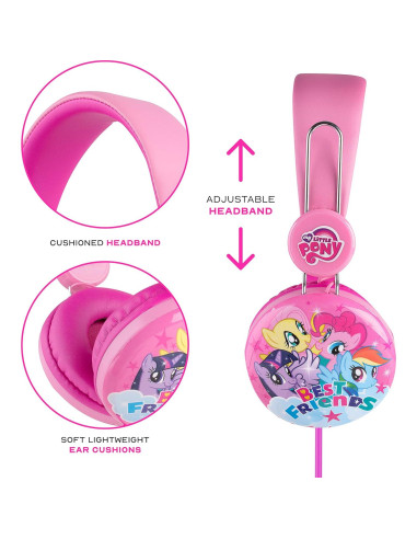 Auriculares Sakar Mis Pequeños Pony Diadema Ajustable