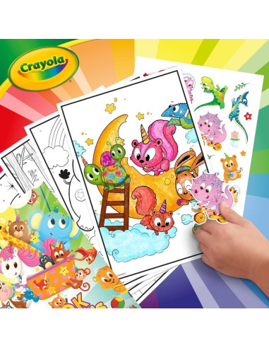 Libro para Colorear Crayola Amigos Animales 288 Páginas