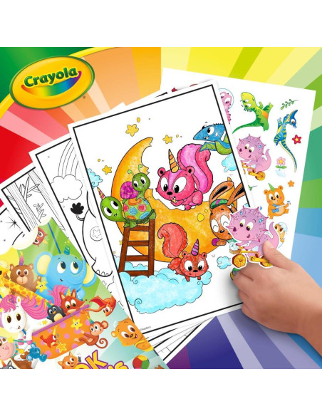 Libro para Colorear Crayola Amigos Animales 288 Páginas