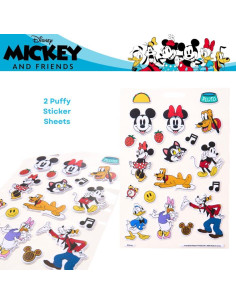 Set de Pegatinas Disney Mickey Mouse 12 Hojas + 1000 Stickers 2