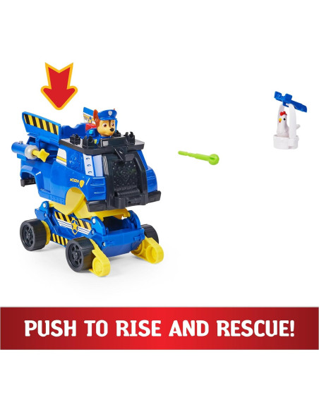 Vehículo de Rescate Transformador Chase PAW Patrol 0.6 kg