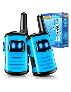 Walkie Talkies para Niños comedyfun 2 Paquete Mini Robots