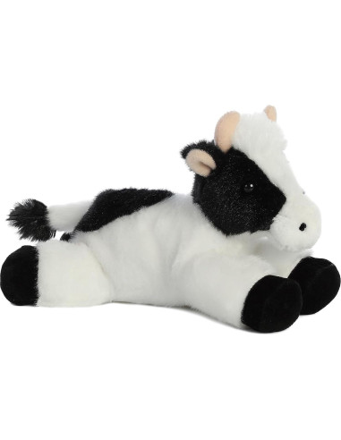 Peluche Mini Moo Aurora 20 cm Vaca Suave y Abrazable