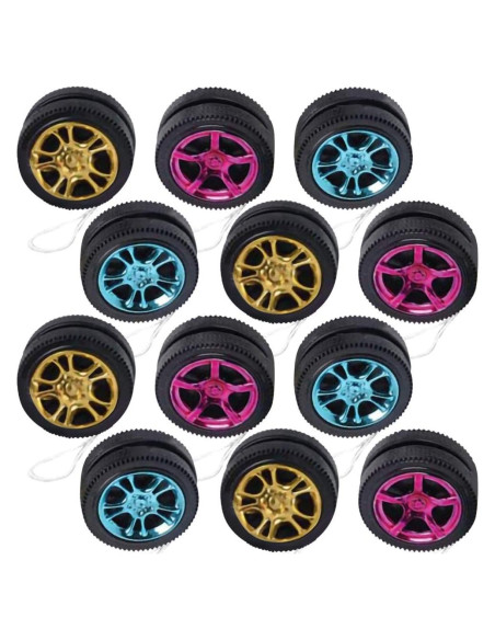 Yo-Yo Mini ArtCreativity Paquete de 12 Colores Variados