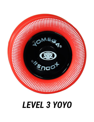 Yoyo Yomega Xodus II - Profesional Negro Rojo 76-86g
