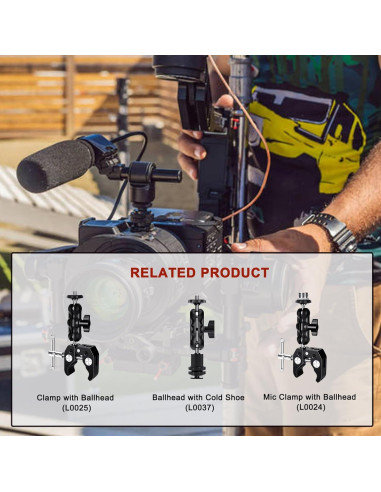 Brazo Mágico con Cabeza de Doble Bola Lanxire - 2 Piezas, 2kg