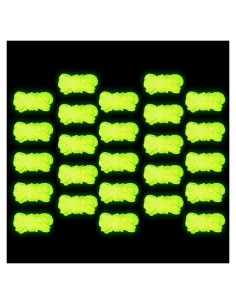 Cuerdas de Yoyo Luminiscentes MAGICYOYO Amarillo 25 Pzas