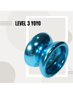 Yo-yo Yomega Maverick de aluminio para niños - Azul 2
