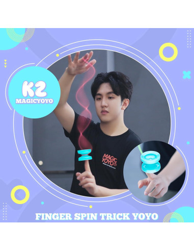 Yoyo MAGICYOYO K2 Responsivo para Principiantes Azul