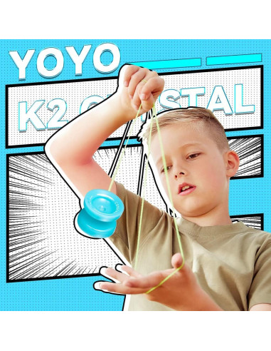 Yoyo MAGICYOYO K2 Responsivo para Principiantes Azul