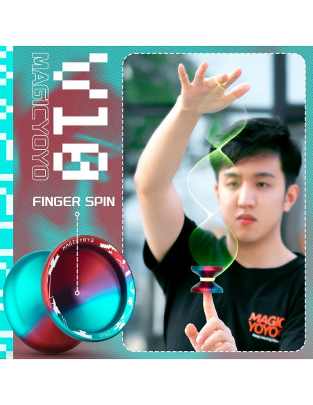 Paquete 2 Yoyos MAGICYOYO V10 y K2 para Principiantes