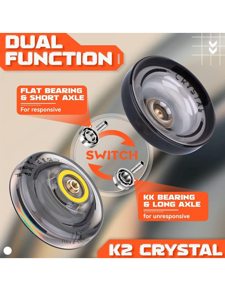 Paquete 2 Yoyos MAGICYOYO V10 y K2 para Principiantes