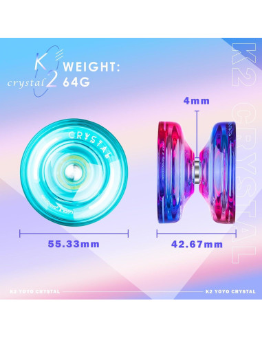 MagicYoyo K2 Paquete 3 Yoyos Responsivos para Niños