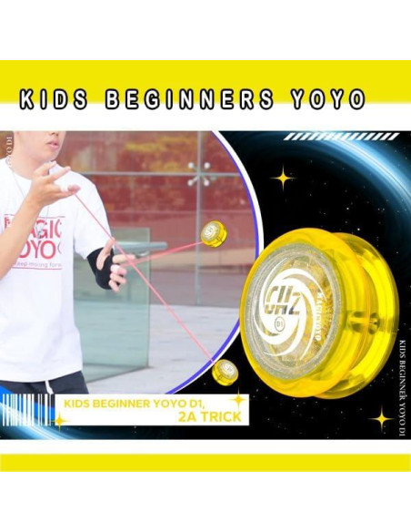 Yo-Yo D1 MagicYoyo Amarillo Responsivo para Principiantes