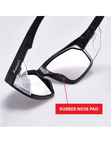 Gafas de Seguridad ProtectX Classic, Lentes Antivaho y UV