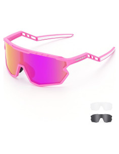 Gafas de sol deportivas GIEADUN con 3 lentes intercambiables