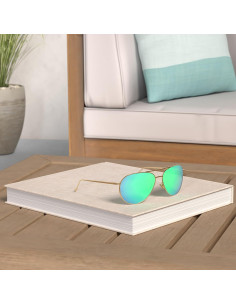 Gafas de sol oversized SUNGAIT - Lentes polarizados verdes 2