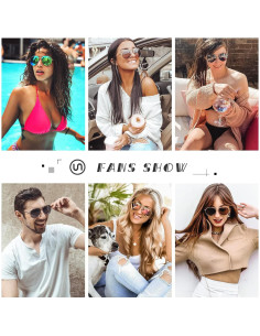 Gafas de sol oversized SUNGAIT - Lentes polarizados 60mm 2