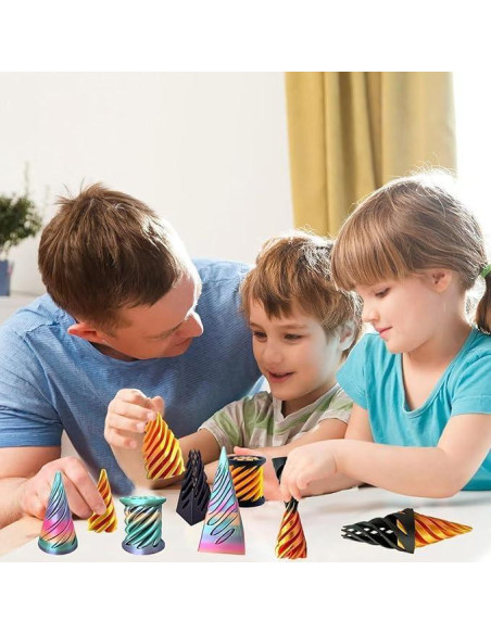 3 Juguetes Antiestrés Cono Imposible Ajitxalr - Alivio del Estrés