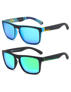 Gafas de sol DUBERY polarizadas UV400 unisex paquete de 2