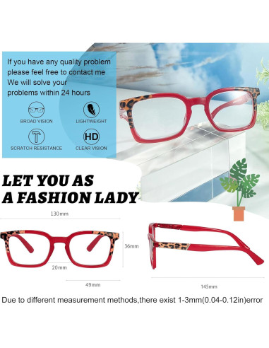 Gafas de Lectura OCCI CHIARI para Mujeres 1.75x Modernas