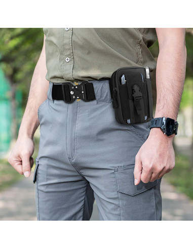 Cinturón Táctico BESTKEE para Hombres 125 cm Nylon 2 Piezas