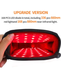 Dispositivo de Luz Roja DGXINJUN Alivio Dolor Mano LED 2