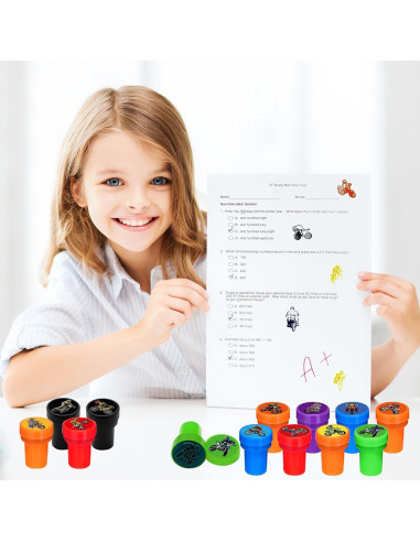 24 Sellos de Fiesta Motocicleta Cinrobiye - Cumpleaños