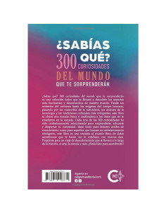 ¿Sabías qué? 300 curiosidades del mundo que te sorprenderán (Spanish Edition) 2