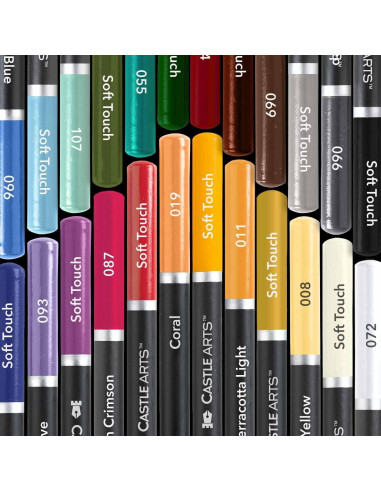 Conjunto de 24 lápices de colores Castle Arts Botticelli