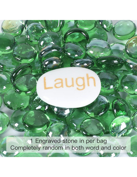 Perlas de Vidrio Ausluru 2,27kg Verde para Decoración