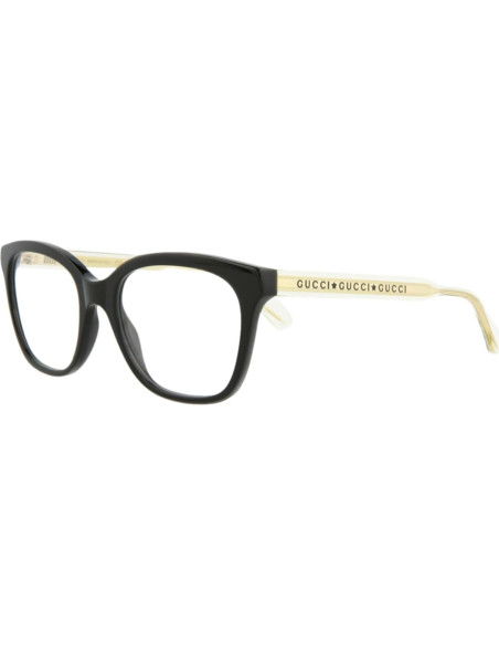 Gafas de Plástico Gucci GG 0566O Negras 52mm Ópticas