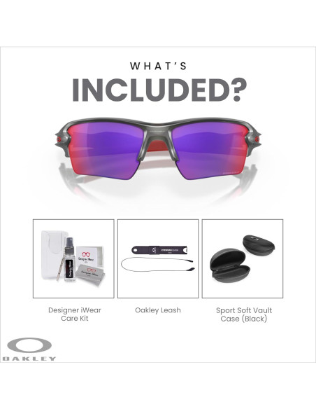Gafas de sol Oakley Flak 2.0 XL con correa y kit de cuidado